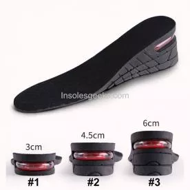 3 4.5 6CM High Heel Inserts Air Cushion Height Insoles 3 4.5 6CM High Heel Inserts Air Cushion Height Insoles