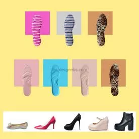 4D Arch Support Bubble High Heels Pad Insoles IGS 4D Arch Support Bubble High Heels Pad Insoles IGS