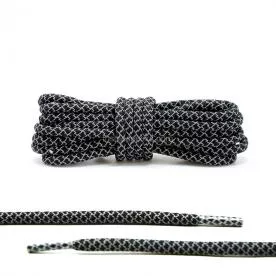 Black 3M Reflective Rope Laces Black 3M Reflective Rope Laces